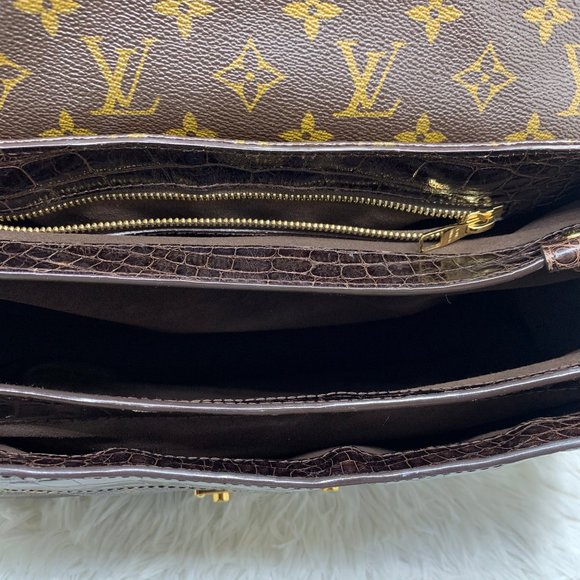 ❌SOLD❌ Louis Vuitton Alligator Monogramissime bag - Picture 12 of 15